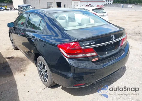 2015 Honda Civic Ex from USA, damaged, VIN 19XFB2F86FE068557